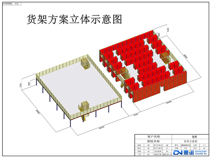 阁楼钢平台组合规划方案